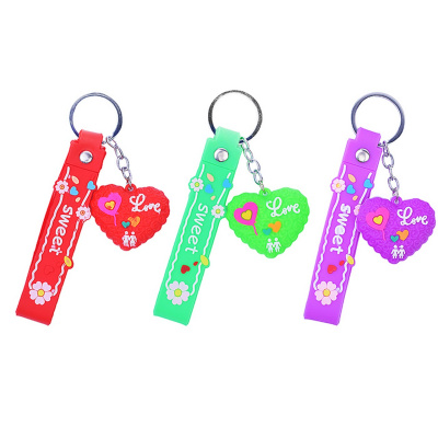 Брелок силиконовый "Love"