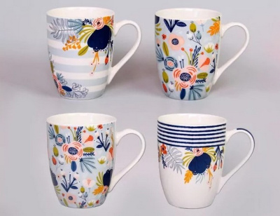 Кружка 340 мл Ультрамарин Бочка