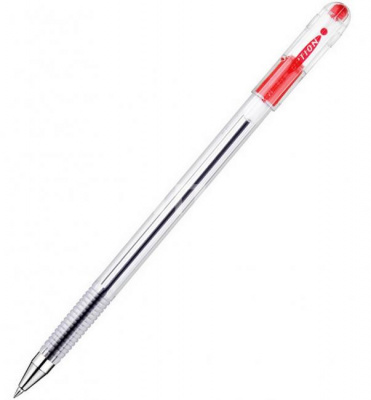 Ручка шариковая "Option" красная, 0,5мм, OP-03