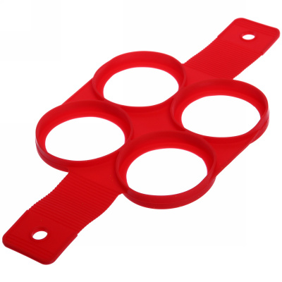 Форма для выпечки силиконовая для панкейков 4шт круги JSC2589