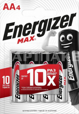 Батарейка Energizer MAX LR6/316 BL4