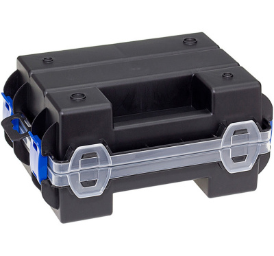 Органайзер для мелочей двойной Твин с перемычками Синий