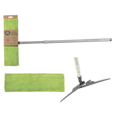 Швабра-флеттер телескоп Master FRESH ЭКО микрофибра бархат