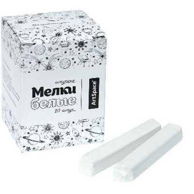 Мел белый 20г мягкий 186895