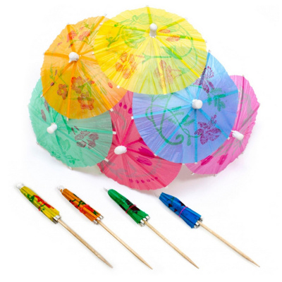 Пика декор. /12 шт/ зонтики