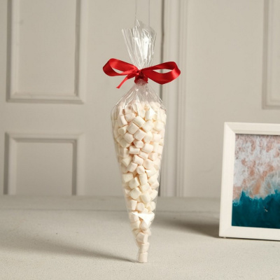 Пакет фасовочный прозрачный, 18х37 см, 25 мкм, "Морковка" 7646110