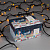 Гирлянда эл. д/улицы нить 10 м, 100 LED, IP44, желтый, черный провод 671657