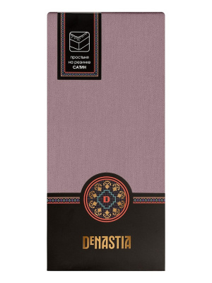 Проcтыня на резинке DeN сатин 160x200+25 100%хб, лиловый Проcтыня на резинке DeN сатин 160x200+25 100%хб, лиловый