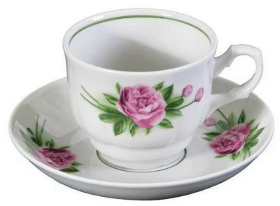 Чайная пара 250мл 2С0170/1Ф34 пион