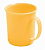 Кружка пластик 0,18л (желтый)431344006