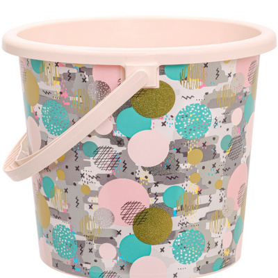 Ведро 5л "Круглая геометрия. Тиснение"