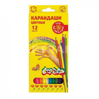 Набор карандашей  12 цв Каляка-Маляка ККМ12