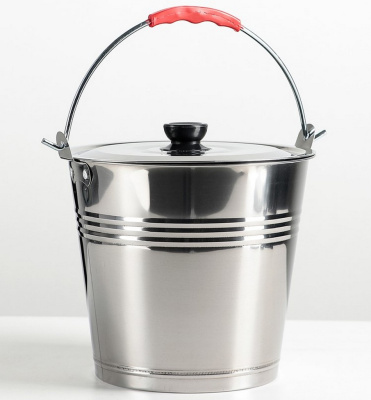 Ведро 12,0л нерж с/кр ТМ Appetite