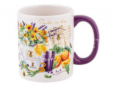 Кружка 350мл керам  Fleur du jour ТМ Appetite