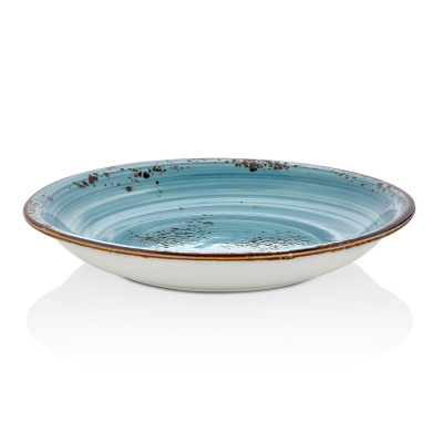 Тарелка глубокая  "Infinity" 21см. 500мл фарфор By Bone