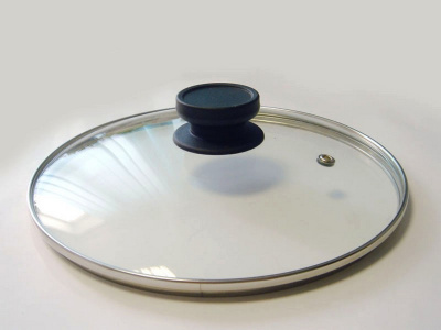 Крышка стеклянная с метал/обод 32 см 4732
