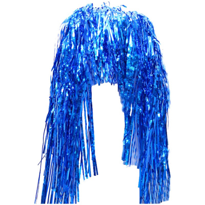 Парик из дождика синий, 35см 78391