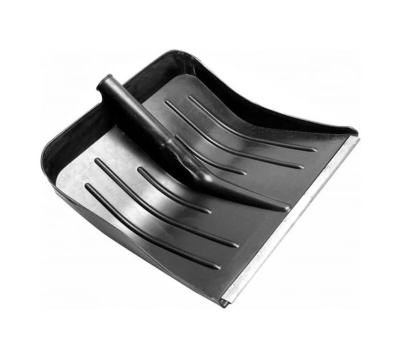 Лопата снеговая 470*350мм "Богатырь" с планкой без черенка