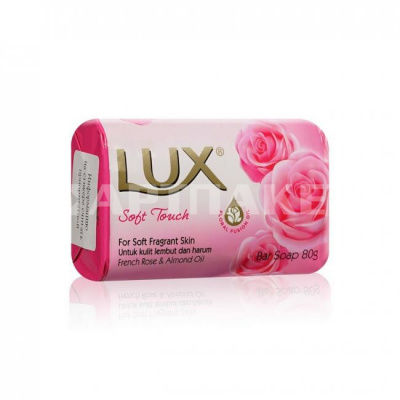 Мыло туалетное LUX 80 гр. роза и миндальное масло