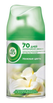 Освежитель воздуха Аэрвик сменный блок нежные цветы