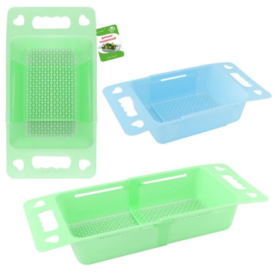 Дуршлаг раздвижной пластик. d18см