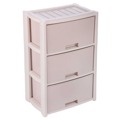 Комод 3-х секц Колорит бежевый