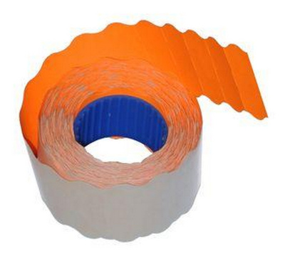 Эт. лента 26*16 волна оранж. /160/