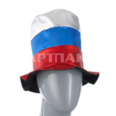 Колпак шутовской блестящий (Российский флаг) Е80949