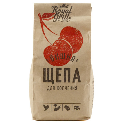 Щепа д/копчения вишня 1л Royalgrill