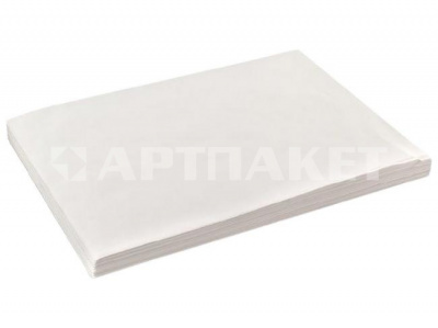 Пергамент в листах жиронепроницаемый белый 400*600мм (500шт)