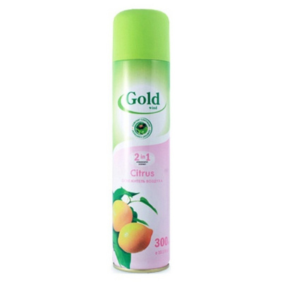 Освежитель воздуха "Gold Wind" 300мл Зеленое яблоко Освежитель воздуха "Gold Wind" 300мл Зеленое яблоко