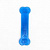 Игрушка резиновая жевательная "Собачий деликатес" 14 см, синяя 7989720