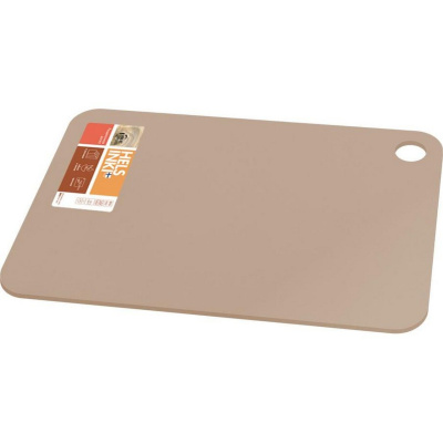 Доска разделочная полиэтилен, гибкая, 25х17,5х2 см, шоколадный мокко, "Plast Team HELSINKI"