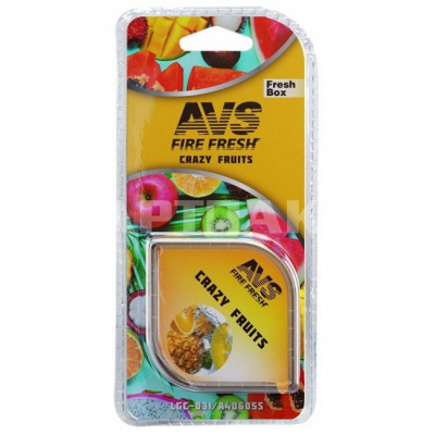 Ароматизатор AVS LGC-031 Fresh Box (аром. Дикие фрукты/Crazy Fruits) (гелевый)
