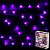 Гирлянда эл. нить 2,5 м, 24 LED, IP20, фиолетовый, прозрачный провод 130-315