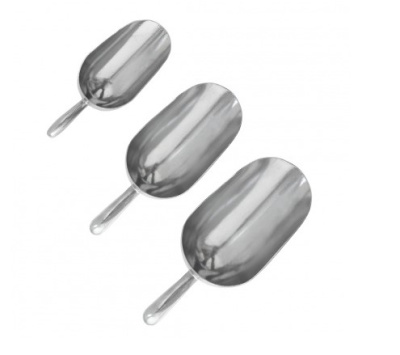 Совок для сыпучих продуктов 1140г алюм. 21*12*6 (AS-0038) 