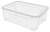 Контейнер для продуктов прямоуг. 31 л 55,5*39*19см п/п Кристалл  Контейнер для продуктов прямоуг. 31 л 55,5*39*19см п/п Кристалл