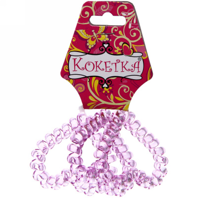 Резинки для волос силиконовые "Your Style - Сердечко"