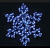Эл. панно  "Снежинка" LED 52*46см LSRM-7124-LEDB+W