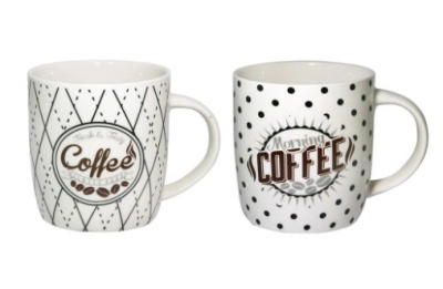 Кружка 360 мл "Кофе" микс