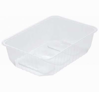 Контейнер 750гр 186*132 прямоуг/прозр CLP
