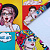 Бумага упаковочная 49*70 см глянц. "Pop art"  6384289