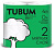 Т/бумага Tubum 2-х сл. 4 шт.