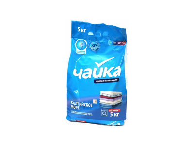 Стир. порошок Чайка автомат 5кг универс. Балтийское море