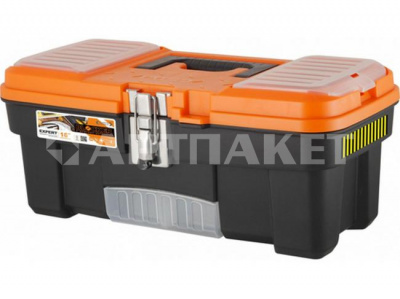 Ящик для инструментов Blocker Expert 16" с замком черный/оранжевый BR3930ЧРОР
