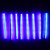 Гирлянда эл. сосулька 2х0,5 м, синий, 36 LED "Тающая сосулька спираль" 183-073