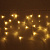 Гирлянда эл. бахрома 1,5 м (50*30), 48 LED, IP20, белый теплый, прозрачный провод 116-012