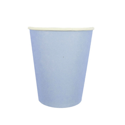Стакан бум. 250 мл. праздничный /6 шт/ Light Blue