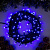 Гирлянда эл. нить 20 м, 200 LED, IP20, синий, черный провод 3556814 