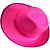 Шляпа карнавальная розовая